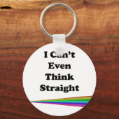 Porte-clés Je ne peux même pas penser directement (Recto)