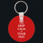 Porte-clés Je ne peux pas garder un porte - clé calme | MODÈL<br><div class="desc">Je ne peux pas garder un porte - clé calme | modèle personnalisable. Personnalisez-le avec votre propre humoristique Gardez calme et continuez à citer des phrases parodiques. Créez votre propre parodie personnalisée "Soyez calme et continuez". Utilisez ce modèle pour créer votre propre texte humoristique. D'autres couleurs personnalisées et des designs...</div>