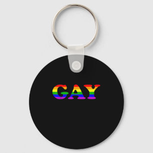 Porte-clés Je ne suis pas gay mais mon copain est drôle Citat