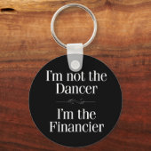 Porte-clés Je ne suis pas la danseuse (Recto)