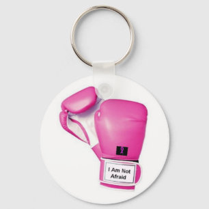 Porte-clés Je ne suis pas porte - clé effrayé de gants