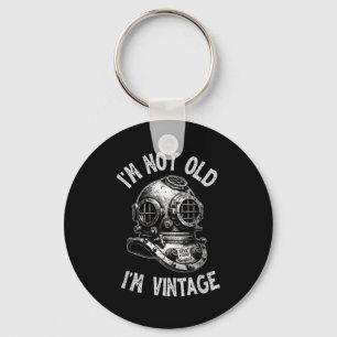 Porte-clés Je ne suis pas vieux, je suis vintage - Plongée en