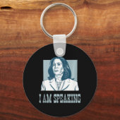 Porte-clés Je Parle De Harris Wheimer Élection Présidentielle (Recto)