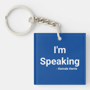Porte-clés Je parle - Kamala Harris