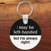 Porte-clés Je peux être gaucher (Verso)