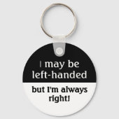 Porte-clés Je peux être gaucher (Verso)