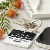 Porte-clés Je peux être gaucher (Devant Droit)