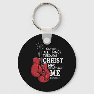 Porte-clés Je peux faire des choses Christian Boxing Citation