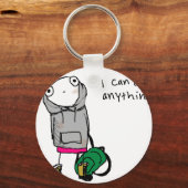 Porte-clés Je peux faire n'importe quoi. (Recto)