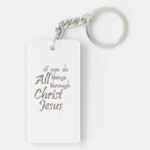 Porte-clés Je Peux Faire Tout (Dos)