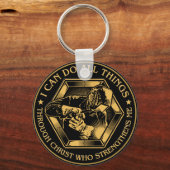 Porte-clés Je peux faire tout Welder. (Recto)