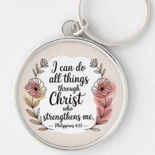 Porte-clés Je peux faire toutes choses par Christ
