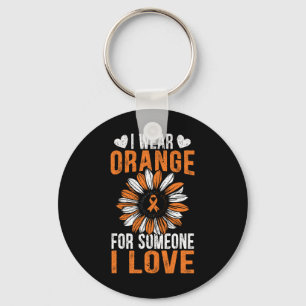 Porte-clés Je Porte De L'Orange Pour Quelqu'Un Que J'Aime Les