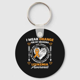 Porte-clés Je Porte L'Orange Pour Ma Grand-Mère Nana