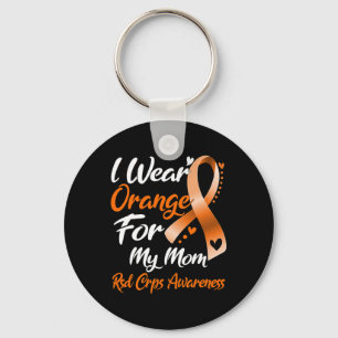 Porte-clés Je Porte L'Orange Pour Ma Maman Rsd Crps Sensibili