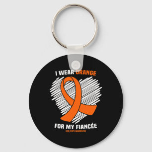Porte-clés Je Porte Orange Pour Ma Fiancée Rsdcrps Sensibilis