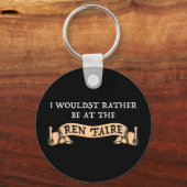 Porte-clés Je Préfère Être À La Foire Ren (Recto)