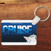 Porte-clés Je Préfère Être Sur Un Porte - clé De Croisière (Recto)