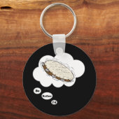 Porte-clés je préfère jouer à Tambourine 5 (Recto)