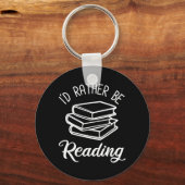 Porte-clés Je préfère lire (Recto)