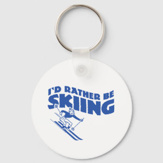 Porte-clés Je préfère skier (homme)