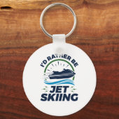 Porte-clés Je Préférerais Faire Du Jet Ski (Verso)