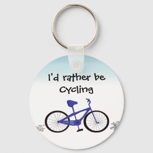 Porte-clés Je préférerais faire du vélo