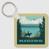 Porte-clés Je Préférerais Me Rendre (Recto)