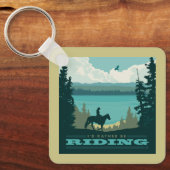 Porte-clés Je Préférerais Me Rendre (Recto)