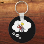 Porte-clés Je préférerais voler (Recto)