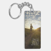 Porte-clés Je presse vers l'objectif Philippiens 3 Personnali (Devant gauche)