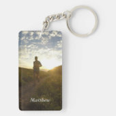 Porte-clés Je presse vers l'objectif Philippiens 3 Personnali (Dos)