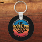 Porte-clés Je Profite De Longues Promenades Romantiques À Tra (Recto)