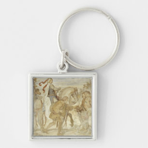 Porte-clés Je recherche mon âne, château de Wartburg