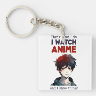 Porte-clés je regarde Anime
