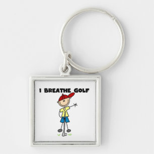 Porte-clés Je respire Golf