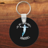 Porte-clés Je rêve de handball (Recto)