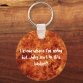 Porte-clés Je sais où je vais Porte - clé (Recto)