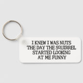 Porte-clés Je Savais Que J'Étais Nue (Verso)