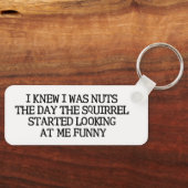 Porte-clés Je Savais Que J'Étais Nue (Recto)