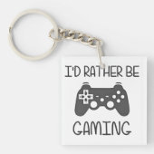 Porte-clés Je serais plutôt le jeu visuel (Devant)