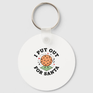 Porte-clés Je Sors Pour Le Cookie De Noël De Santa