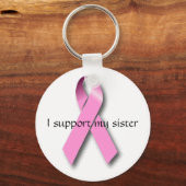 Porte-clés Je soutiens ma soeur Porte - clé (Recto)