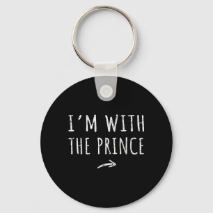Porte-clés Je suis avec le prince, costume d'Halloween paress