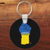 Porte-clés Je suis avec l'Ukraine 11  (Recto)