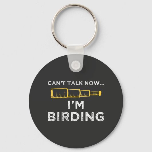 Porte-clés Je suis Birding (Recto)