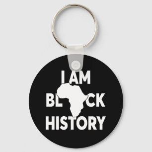 Porte-clés Je suis Black History Black Lives Matter