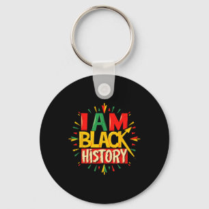 Porte-clés Je Suis Black History Mois African American Boys G