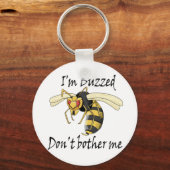 Porte-clés Je suis bourré ne me dérange pas (Recto)