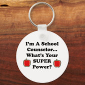 Porte-clés Je suis conseiller scolaire (Recto)